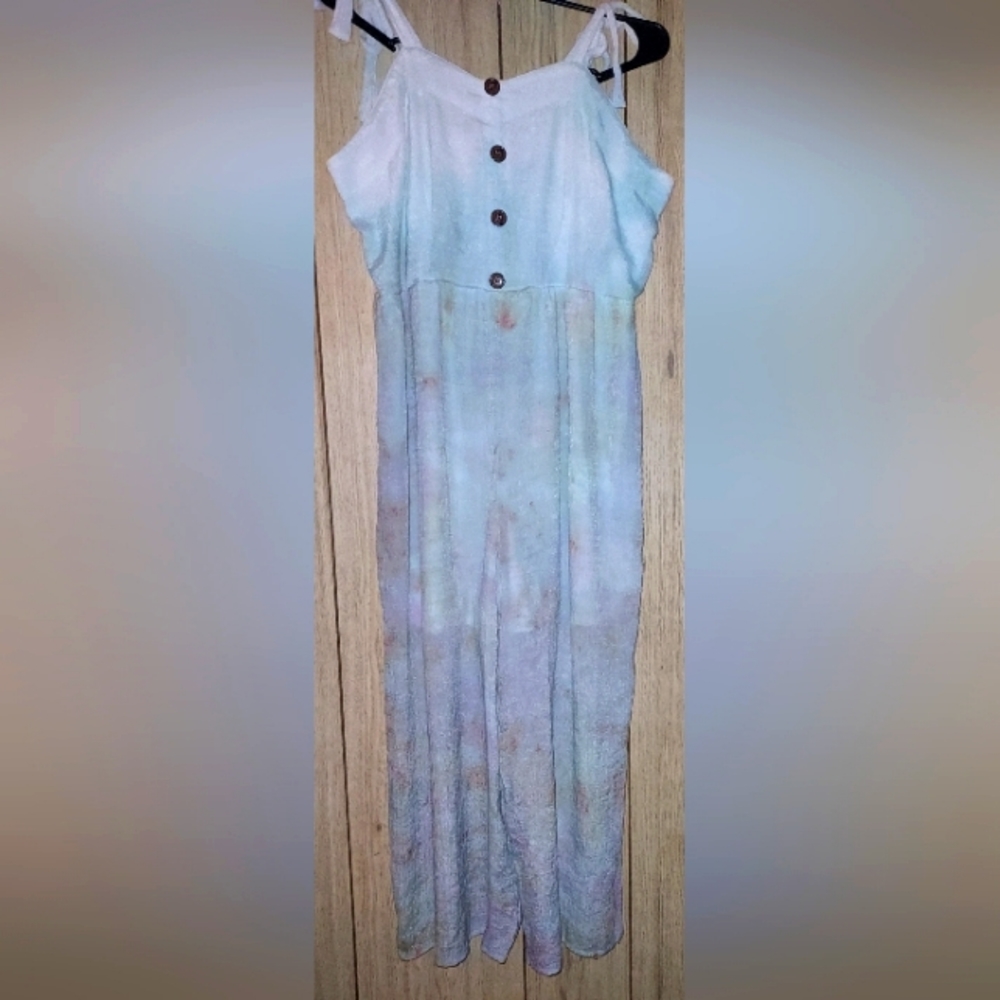 Ladies casual sleevless should tie Romper
